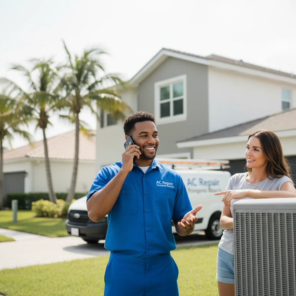 AC Repair Pompano Beach customer support in Vian